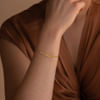 Buy Personalized Gold Curb Chain Bracelet For Women