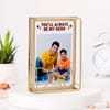 Buy Personalized Gold-Finish Metal Photo Frame for Dad