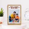 Shop Personalized Gold-Finish Metal Photo Frame for Dad
