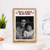 Shop Personalized Gold-Finish Metal Photo Frame for Dad