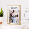 Shop Personalized Gold Finish Photo Frame for Dad