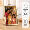 Buy Personalized Gold Frame & Lucky Bamboo Diwali Combo