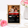 Buy Personalized Gold Metal Bhaiya Bhabhi Frame