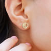 Personalized Gold Stud Earrings For Women Online