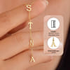 Gift Personalized Golden Lariat Necklace for Mom