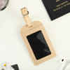 Shop Personalized Golden Passport Cover with Luggage Tag