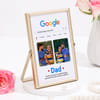 Buy Personalized Google Style Father's Day Photo Frame