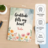Gift Personalized Gratitude Fills My Heart Notebook