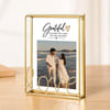 Personalized Gratitude Love Metal Gold Frame