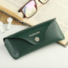 Personalized Green Leather Sunglasses Case Online