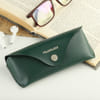 Personalized Green Leather Sunglasses Case Online