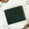 Shop Personalized Green Leather Wallet for Men