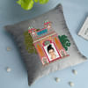 Buy Personalized Grey Cushion Cover