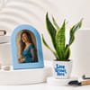 Personalized Growing Love Frame and Plant Set