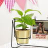 Gift Personalized Growth And Memories Swing Planter