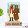 Personalized Habibi And Habibti Couple Caricature Online