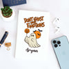 Shop Personalized Halloween Ghost Notebook