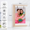 Gift Personalized Hanging Wooden Photo Frame