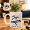 Personalized Happiness is Papa Mug for Father's Day