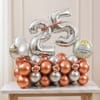 Personalized Happy Anniversary Balloon Arrangement
