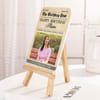 Gift Personalized Happy Birthday Mom Photo Frame | Same Day Delivery | Newspaper Style Keepsake Plaque wi