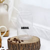 Gift Personalized Happy Days Start With Coffee - Can Glass With Straw