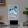 Gift Personalized Happy Friendship Day LED Lamp - Black Base