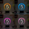 Shop Personalized Happy Raksha Bandhan Black Base LED Lamp