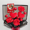 Buy Personalized Happy Valentine's Day Fridge Magnet Bouquet