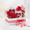 Shop Personalized Happy Wife Happy Life Couple Mugs With Roses