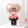 Buy Personalized Heart Balloon Floral Arrangement