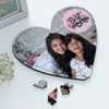 Gift Personalized Heart Shaped Puzzle For Mom