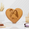 Personalized Heart-shaped Wooden Photo Frame Online