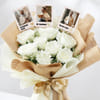 Buy Personalized Heartfelt Blooms And Sweet Treat