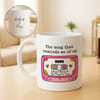 Personalized Home Cassette Coffee Mug