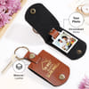 Gift Personalized Home Photo Keychain