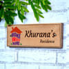 Gift Personalized Home Sweet Home Name Plate