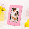 Personalized Home Sweet Home Pink Photo Frame