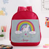 Personalized I Love Unicorn School Bag - Pink Online