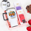 Personalized Independence Day Travel Mug And Chocolate Combo Online