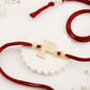 Personalized Initial Gold Rakhi Online