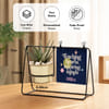 Gift Personalized Inspiring Minds Swing Plant for Teacher's Day