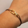 Shop Personalized Interlocking Bracelet for Father's Day