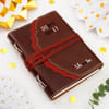 Personalized Journal in Dark Brown Online