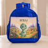 Personalized Kids Dinosaur School Bag For Rakhi