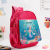 Gift Personalized Kids Mermaid School Bag for Rakhi