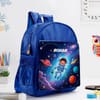 Gift Personalized Kids Space Explorer School Bag for Rakhi