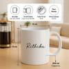 Gift Personalized Kind with Claws White Coffee Mug