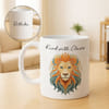 Personalized Kind with Claws White Coffee Mug