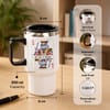 Gift Personalized King of Dads Travel Mug
